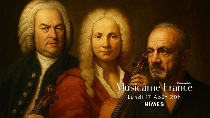 Affiche — Concert à Nîmes: Vivaldi x Bach x Piazzolla