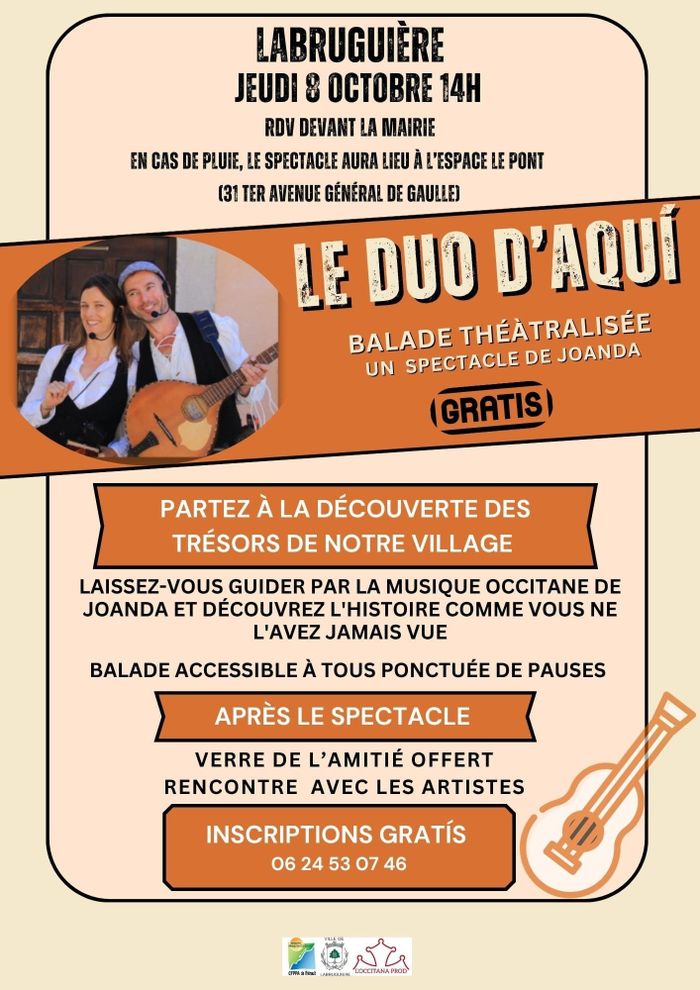 Affiche — Le Duo d’Aquí
