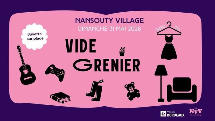 Vide-grenier Nansouty Village 31 Mai 2026