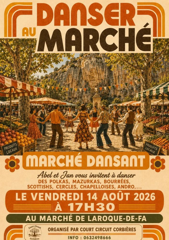 Affiche — Marché dansant