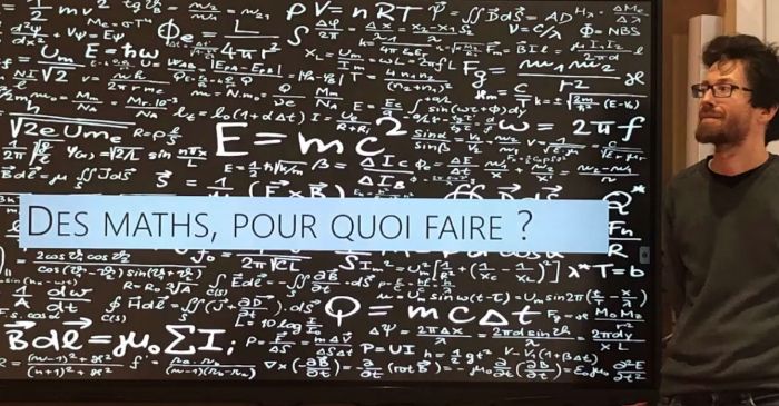 Des maths pour quoi faire ?