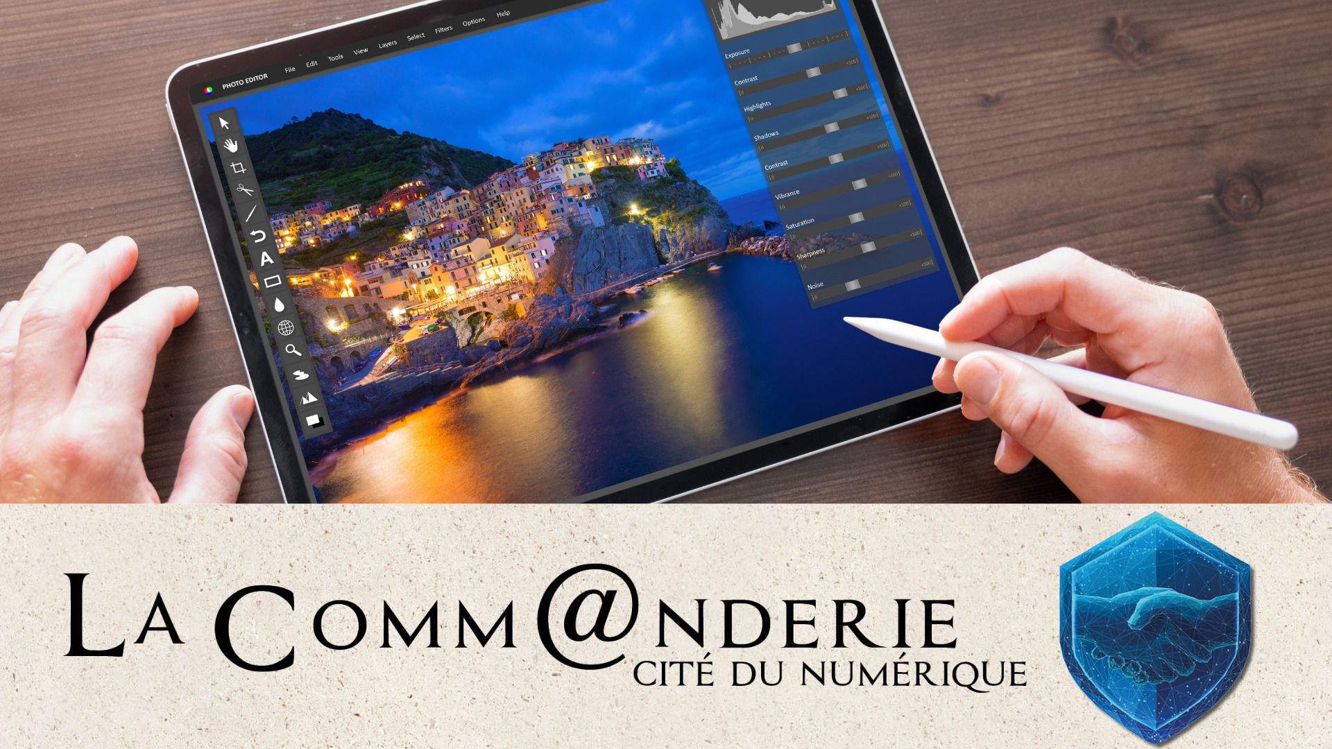 Atelier photo : retouche et aide à la prise de vue
