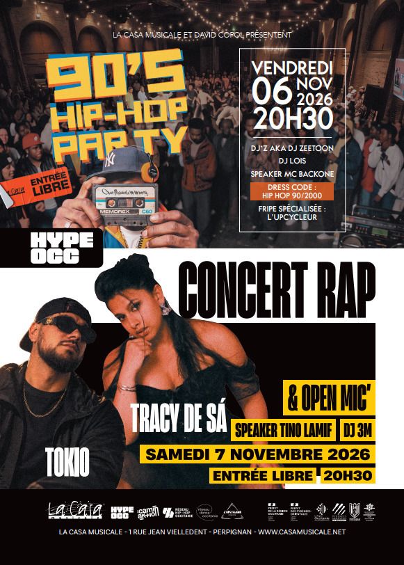 Hype OCC - Concert Rap Tracy de Sa & Tokio