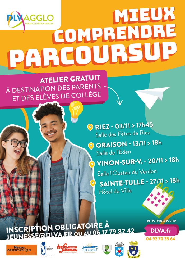 Mieux comprendre Parcoursup : 4 rendez-vous gratuits en novembre.