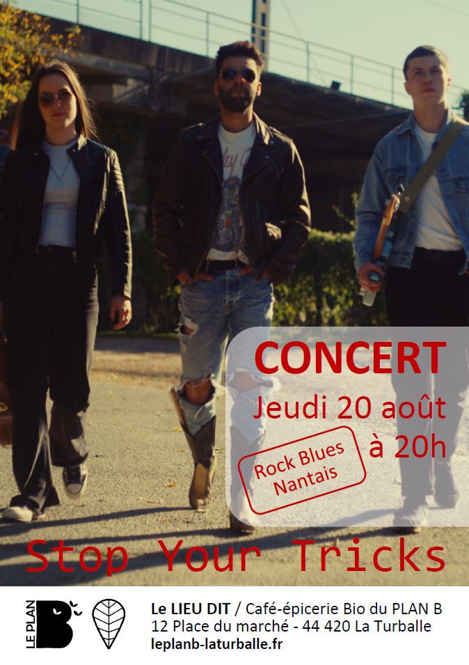 Affiche — Concert : Stop Your Tricks