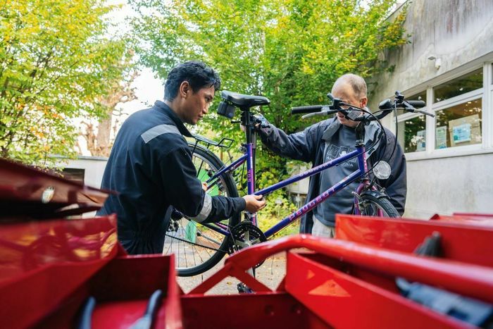 Atelier vélo : apprentissage à l'autoréparation et sensibilisation