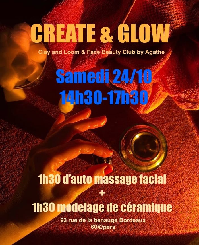 Create & Glow (auto massage et modelage de grès)