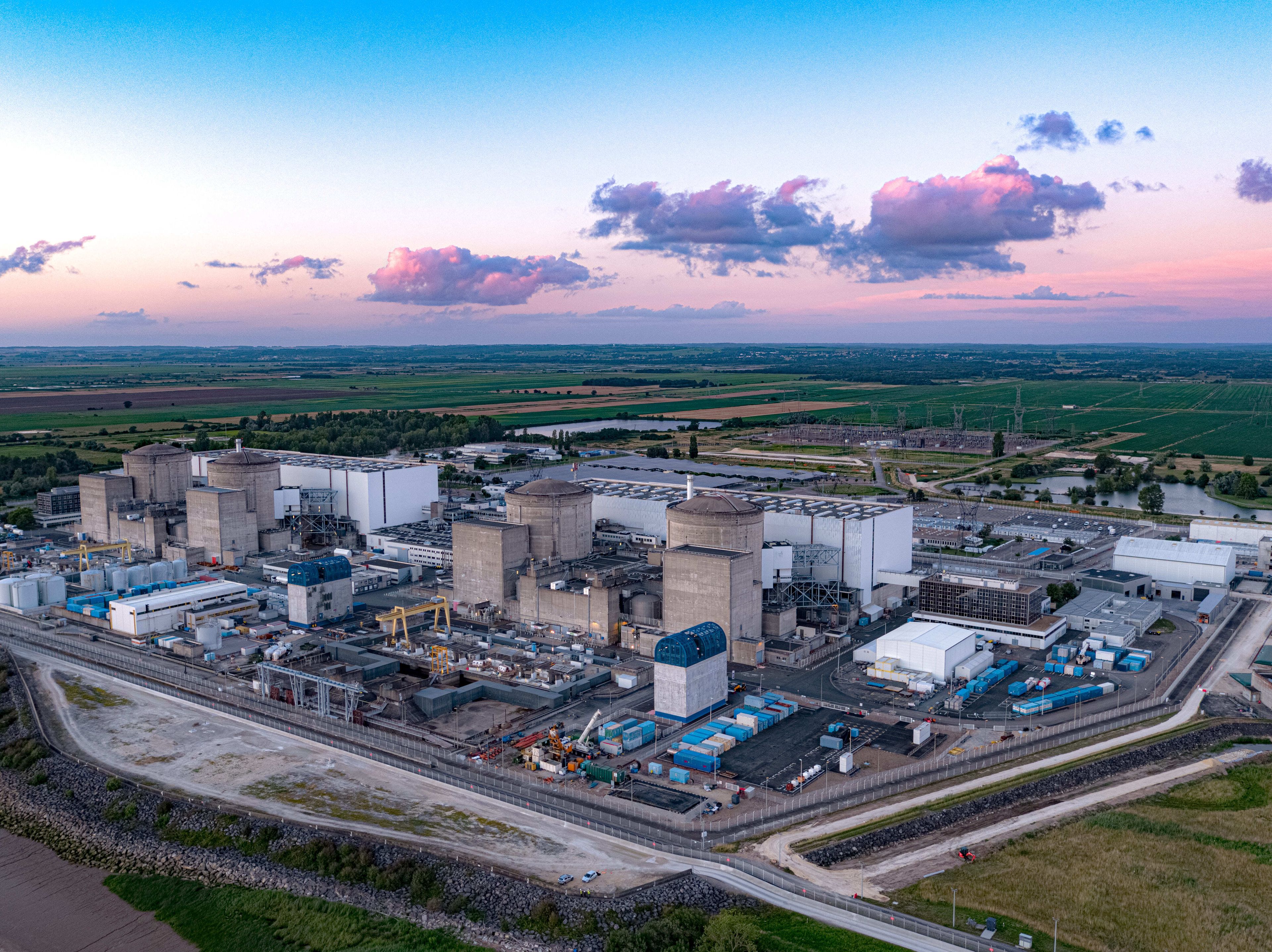 Visite guidée de la centrale nucléaire du Blayais