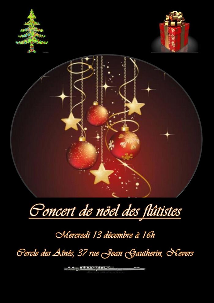 Concert de Noêl des Flûtistes du Conservatoire.