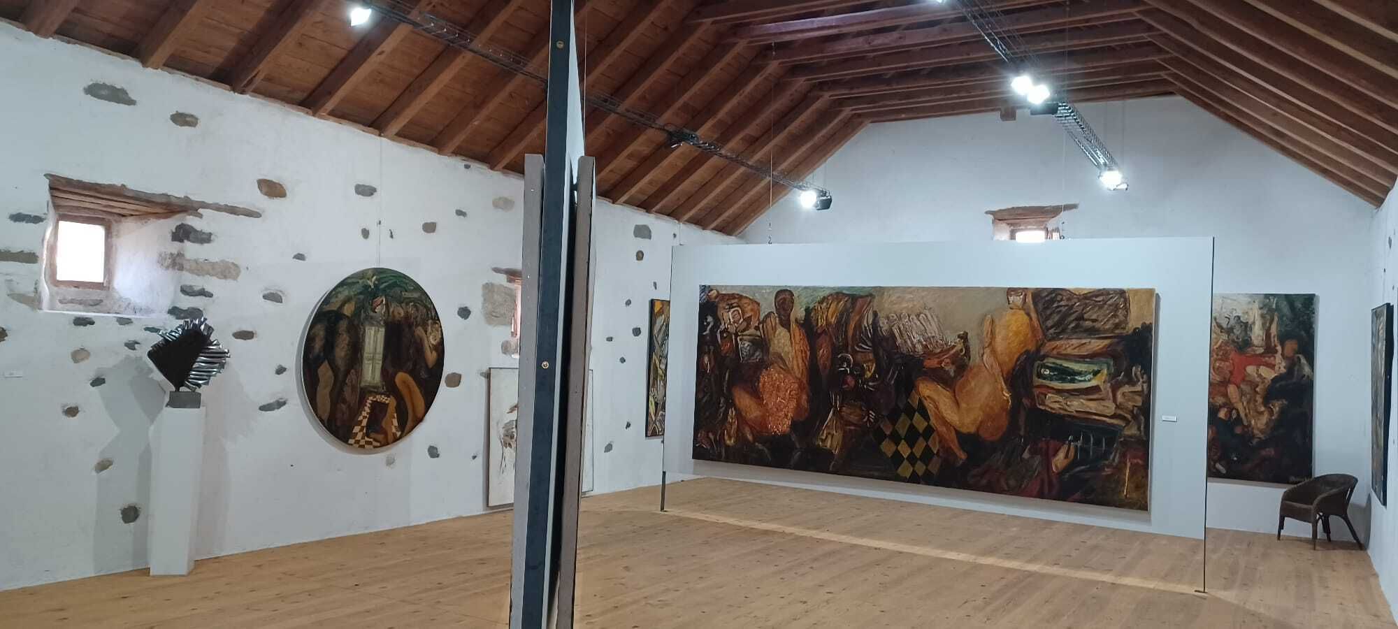 visite guidée de la galerie du peintre I Kawun