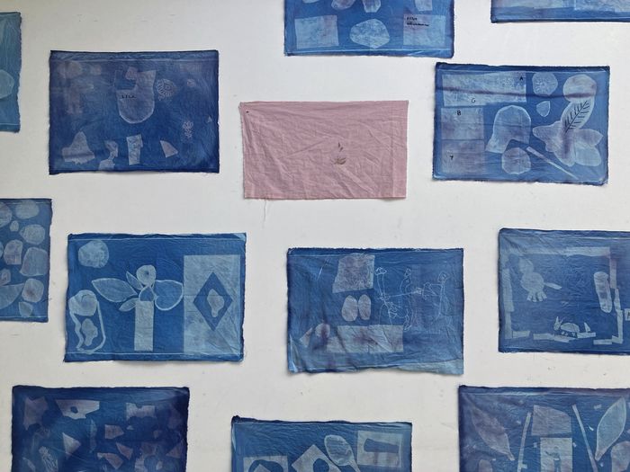 Atelier cyanotype