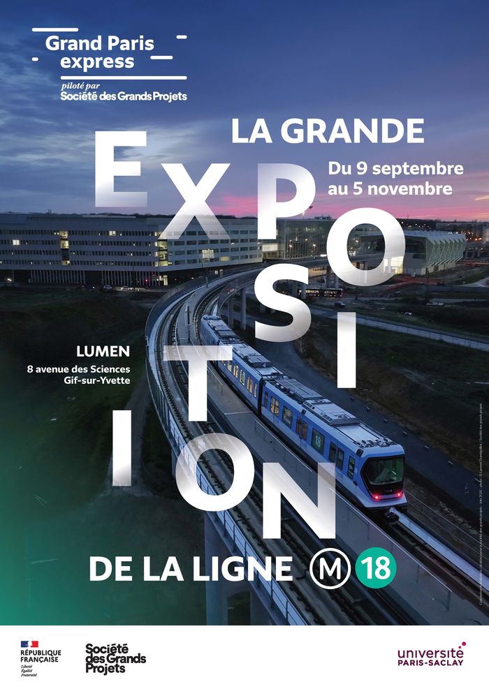 La grande exposition de la ligne 18 au Lumen