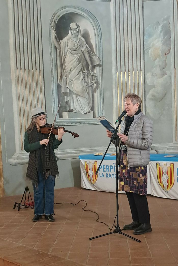 PERMANENCE EXPO PHOTO "REVERIE AQUATIQUE" de CHANTAL BLANPAIN avec LUDMILLA POLIAKOVA au VIOLON et TONGUE DRUM VENDREDI 14 h à 17 h jusqu'au 28 mars