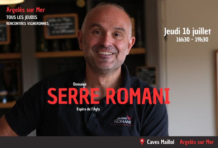Caves Maillol Argelès sur Mer… Tous les jeudis : Rencontres vigneronnes