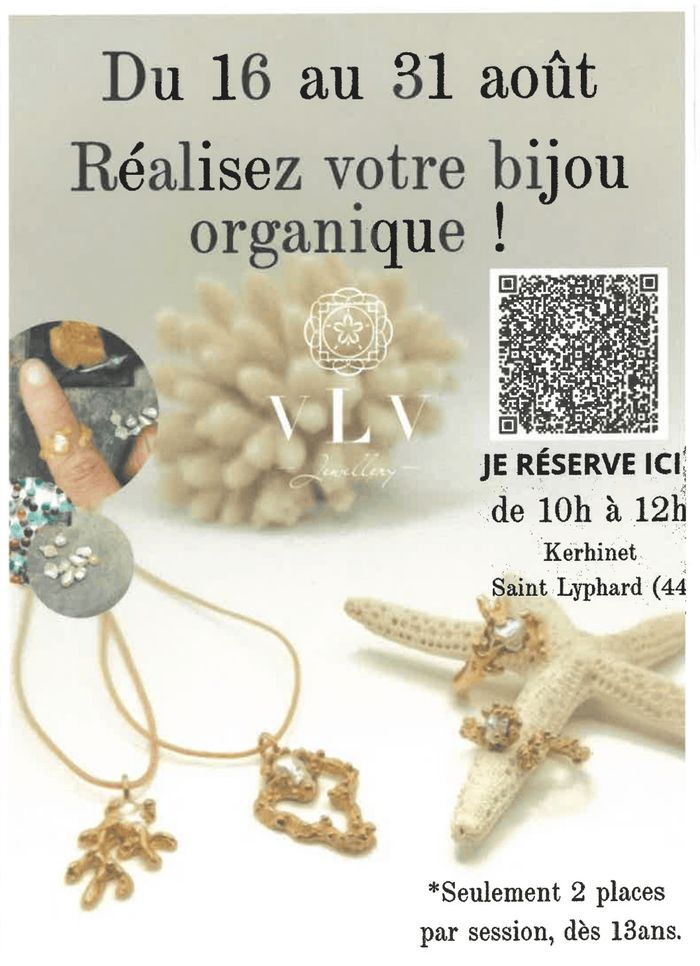 Réalisez votre bijou organique