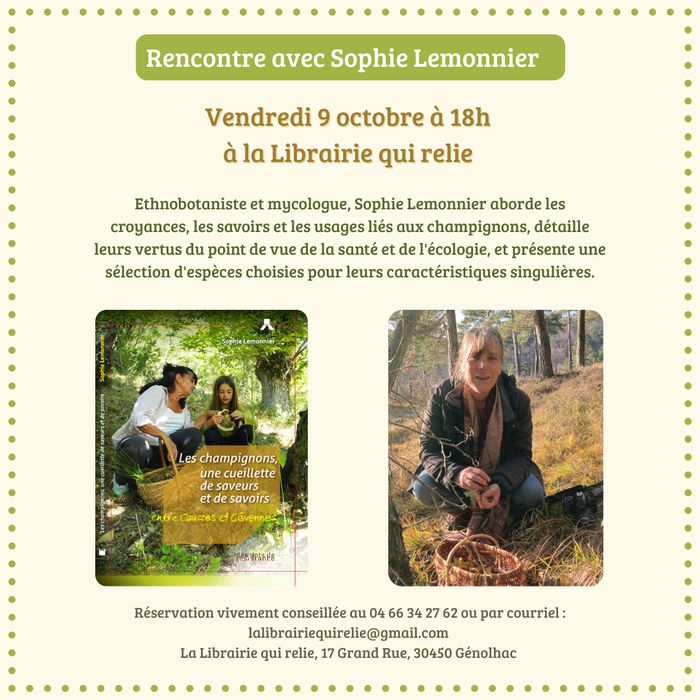 Rencontre avec Sophie Lemonnier