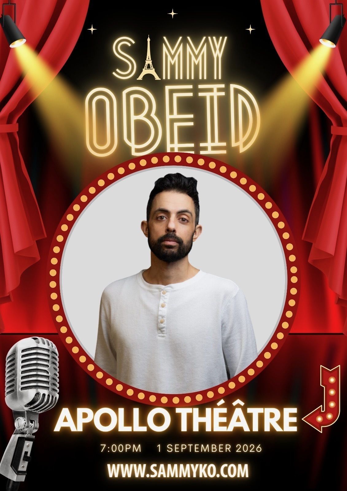 SAMMY OBEID, HUMOUR BRUT