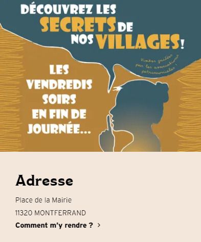 Les secrets de nos villages - Montferrand