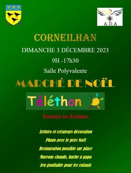 Marché de Noël- Téléthon