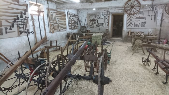 Visite de la grande des métiers d'autrefois