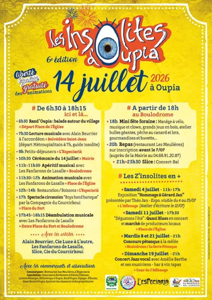 Les Insolites d'Oupia
