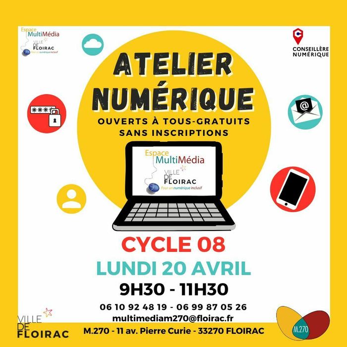 Nouveau Cycle Ateliers Numériques