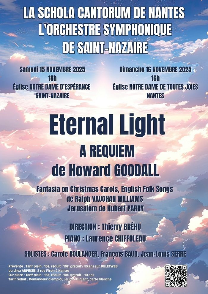Concert Eternal Light, a requiem de Howard Goodall