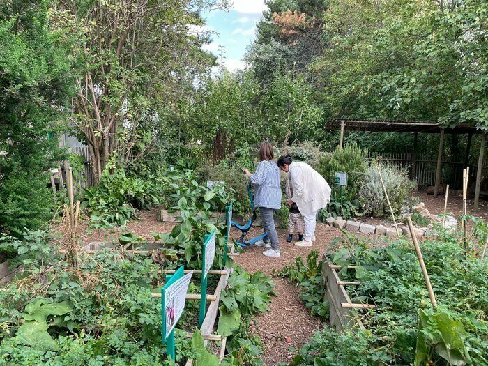 Visite libre du jardin pédagogique de l'Île de la Jatte