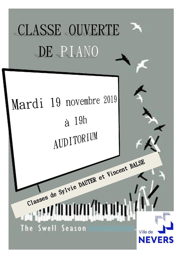 Classe ouverte de Piano