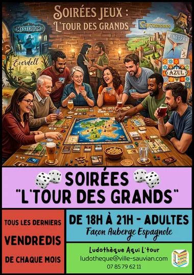 Soirée Jeux Adultes