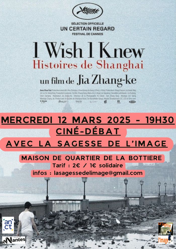Mercredi 04 juin à 19h30 : ciné-débat avec La Sagesse de l'image