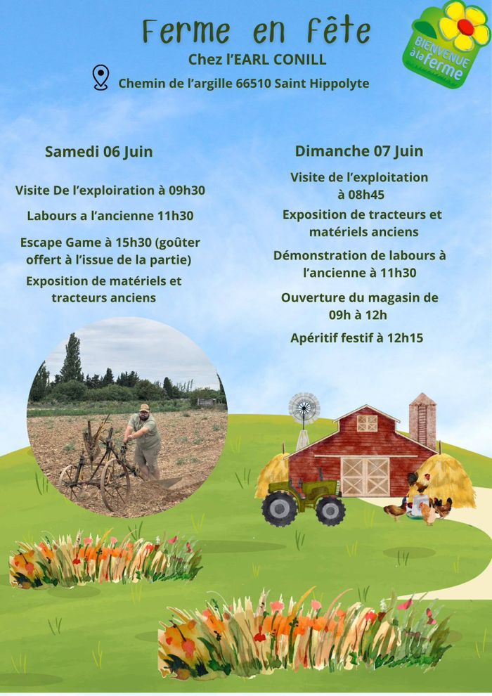 Ferme en Fête - Visite, escape game, exposition