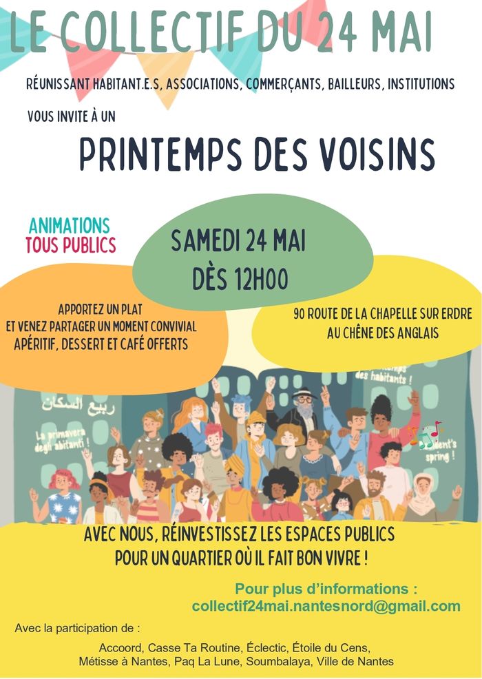 Printemps des Voisins par le collectif du 24 mai