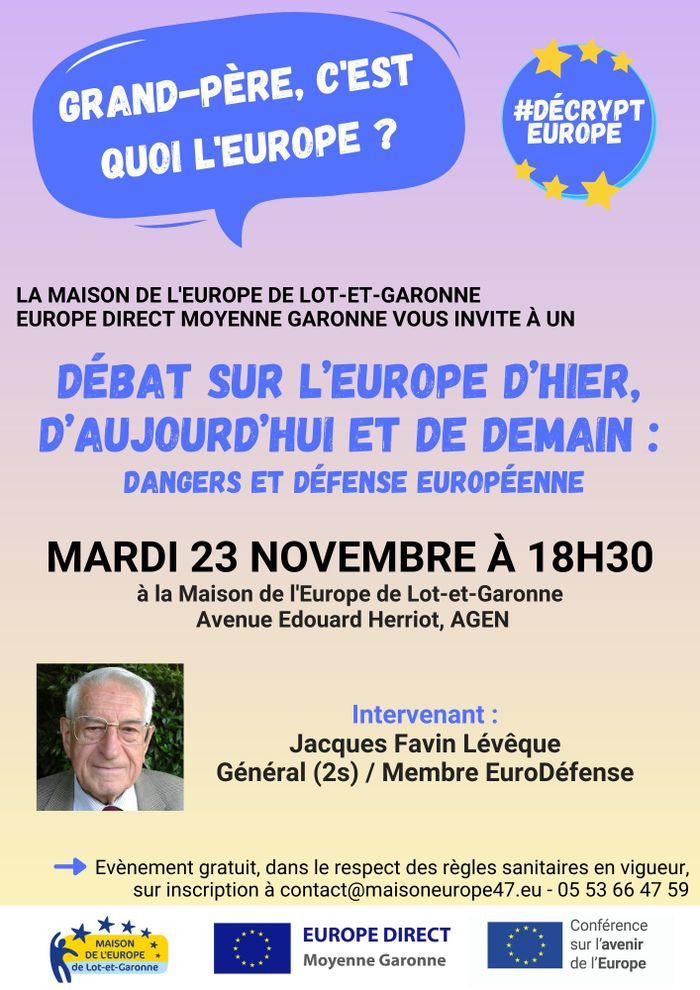 Grand-père, c'est quoi l'Europe ?