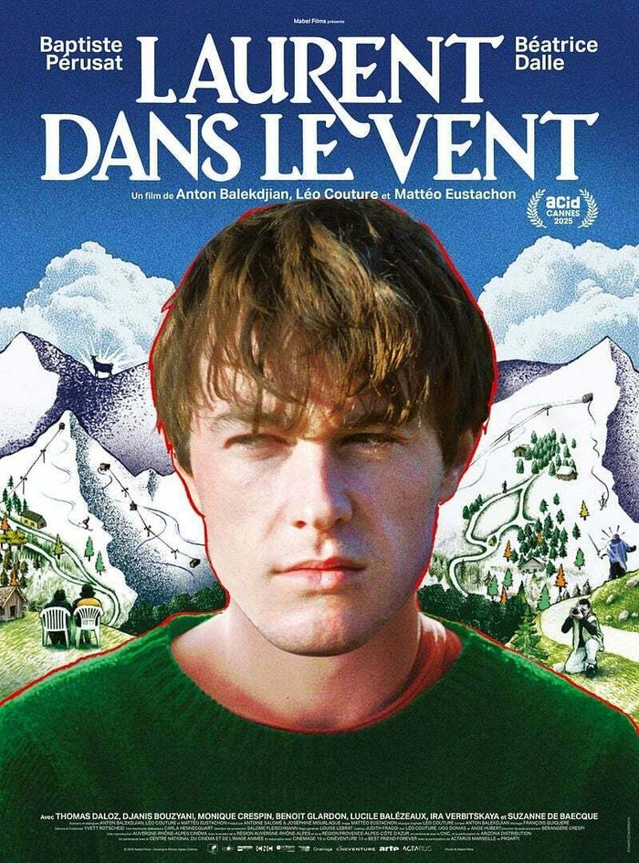 ACNE : «LAURENT DANS LE VENT » de Anton Balekdjian, Léo Couture,
Mattéo Eustachon