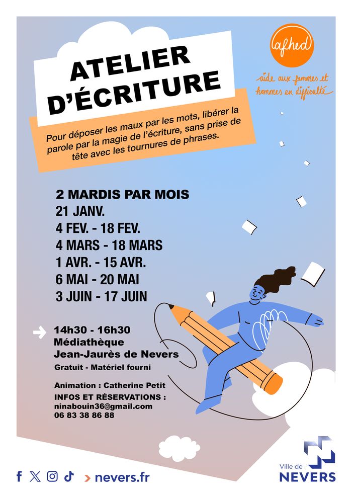 Atelier d'écriture