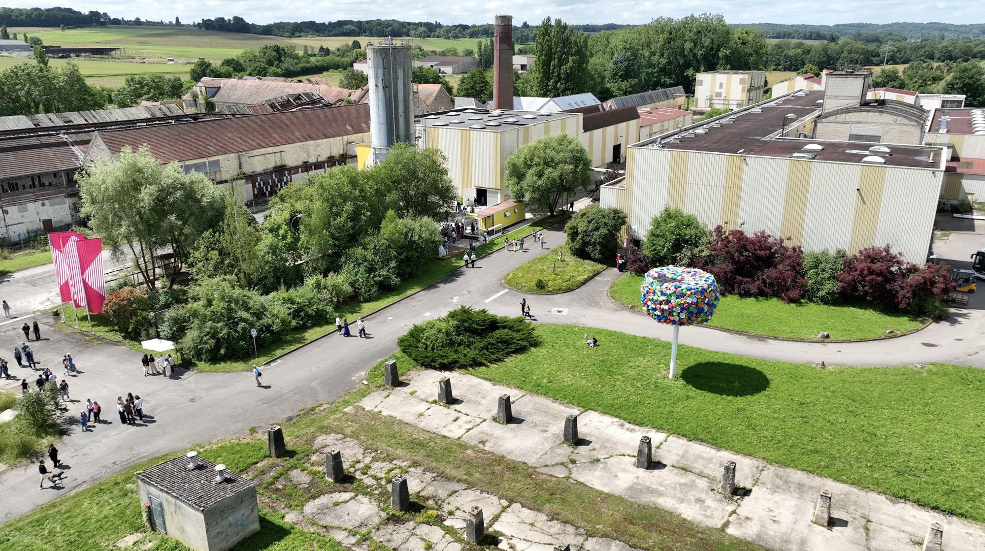 Visite guidée et Skatepark Continua