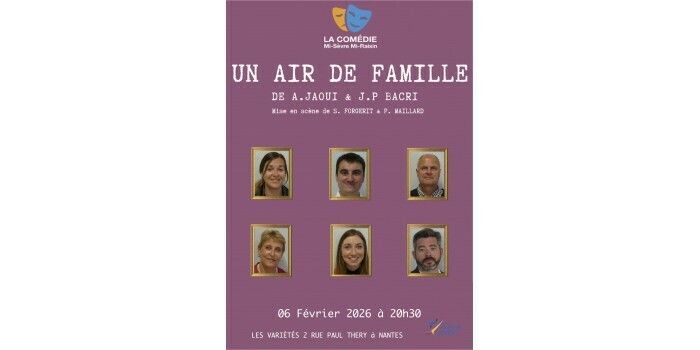 Un air de famille - par La Comédie Mi-Sèvre Mi-Raisin