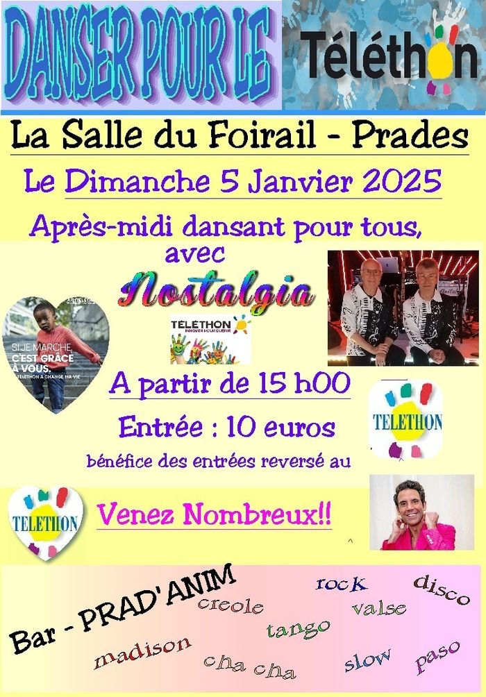 Thé Dansant en faveur du Téléthon