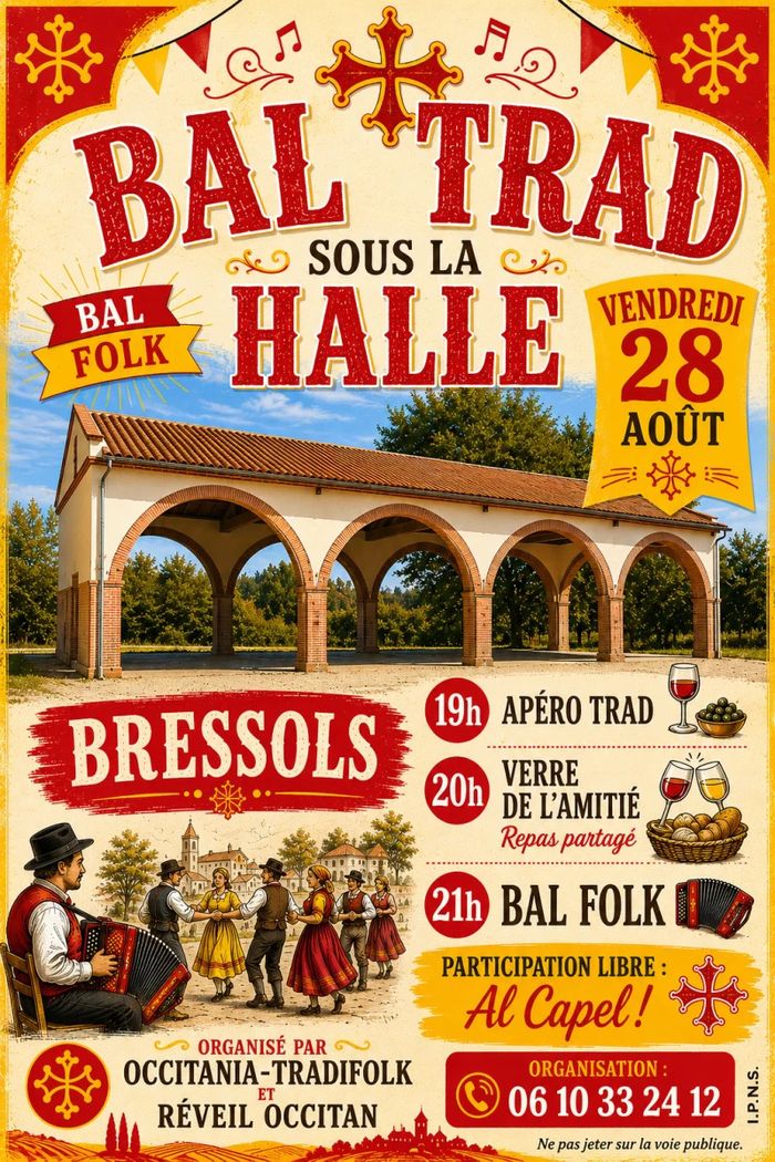 Affiche — Bal d'été sous la Halle