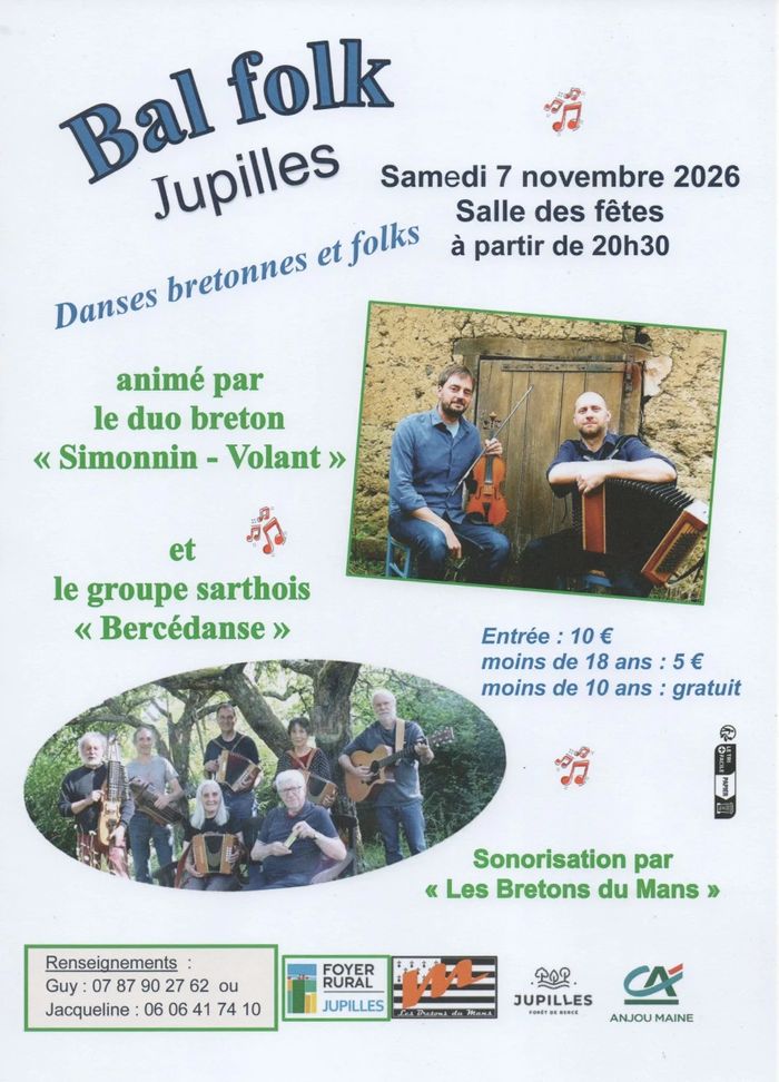 Affiche — Bal folk