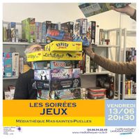 Soirée jeux du mas