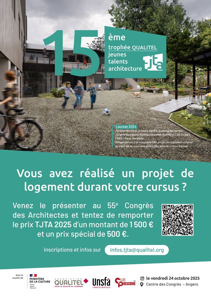 Trophée QUALITEL Jeunes Talents Architecture 2025