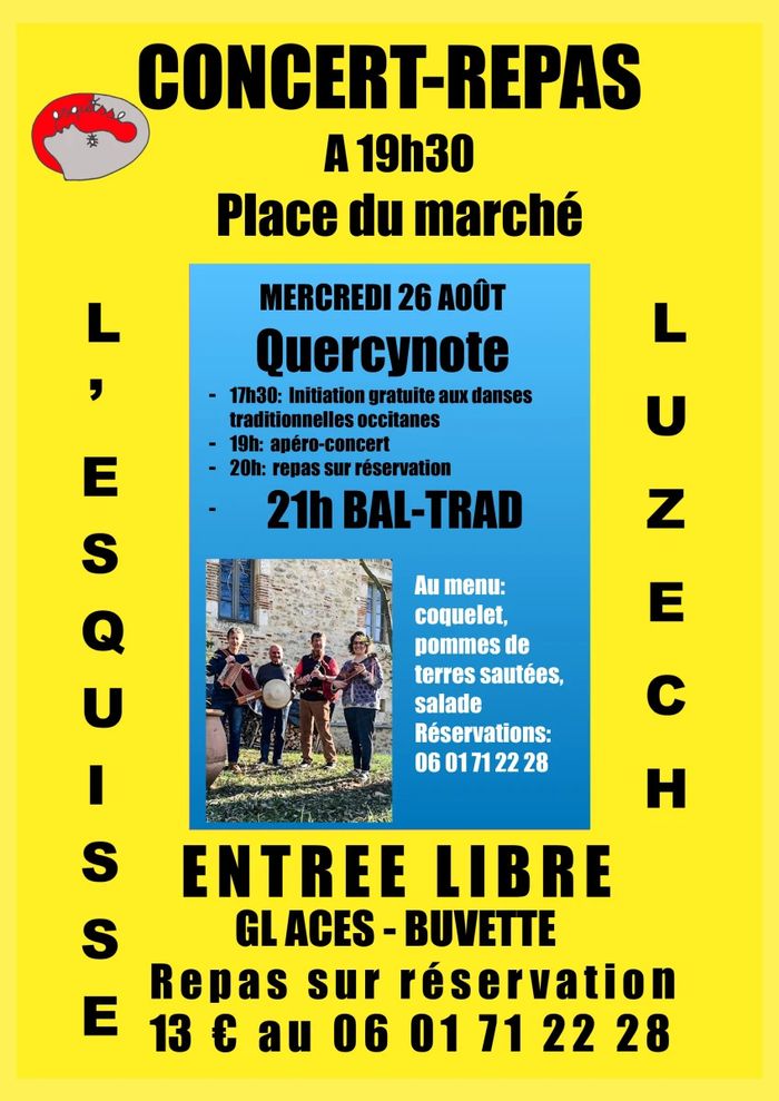 Initiation aux danses Trad et Bal occitan avec Quercynote à Albas — le 26 août 2026