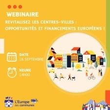 Webinaire: Revitalisez les centres-villes : opportunités et financements européens !