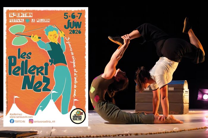Les Pelleri’Nez 2026 : 3 jours de cirque et d’arts de rue au Pellerin