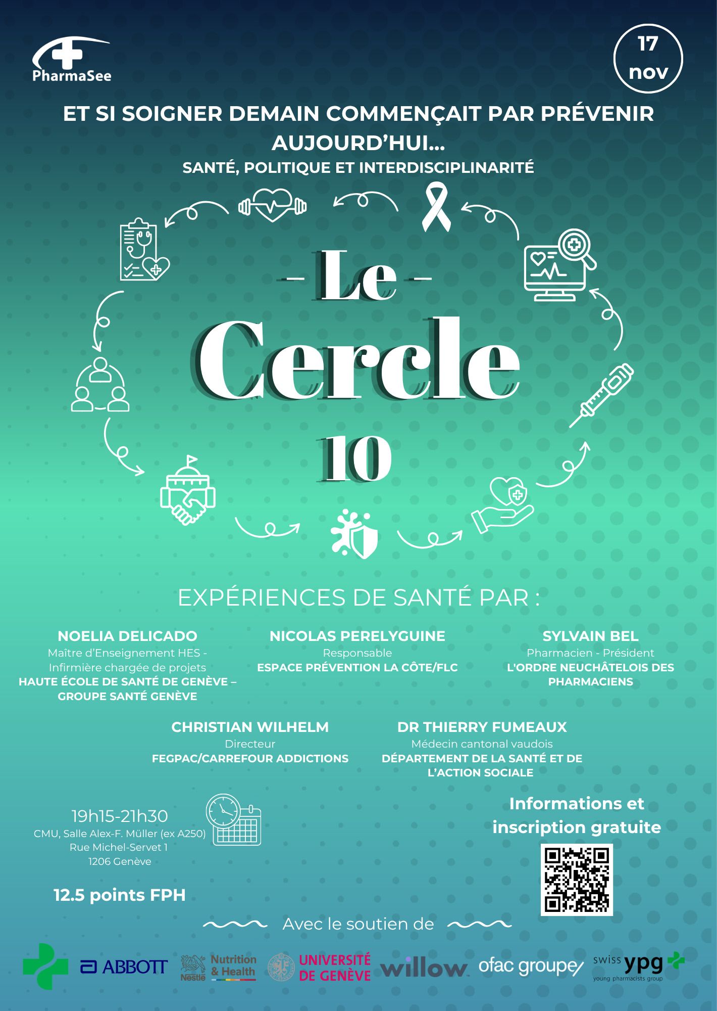 Le Cercle 10 : Et si soigner demain commençait par prévenir aujourd’hui