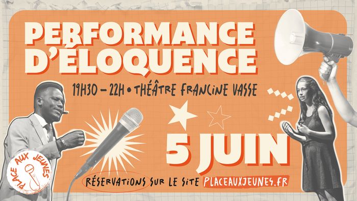 Performance d'éloquence Place aux Jeunes