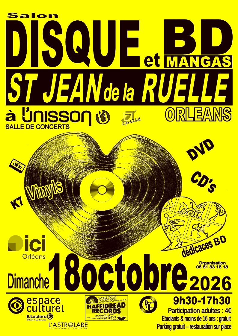 salon disques et BD St jean de la ruelle