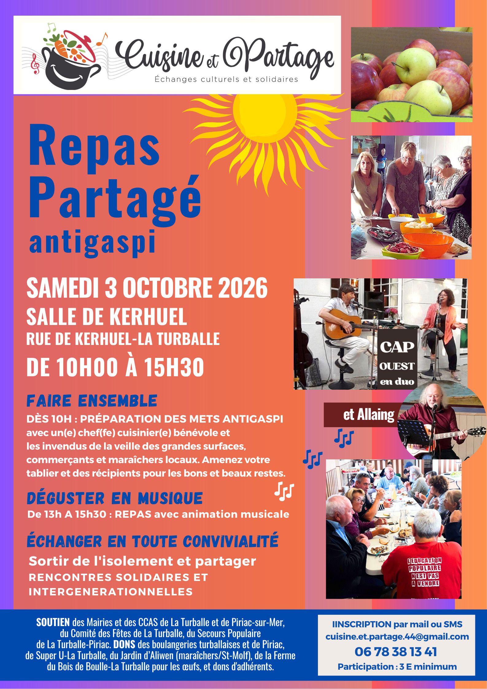 Repas partagé anti-gaspi